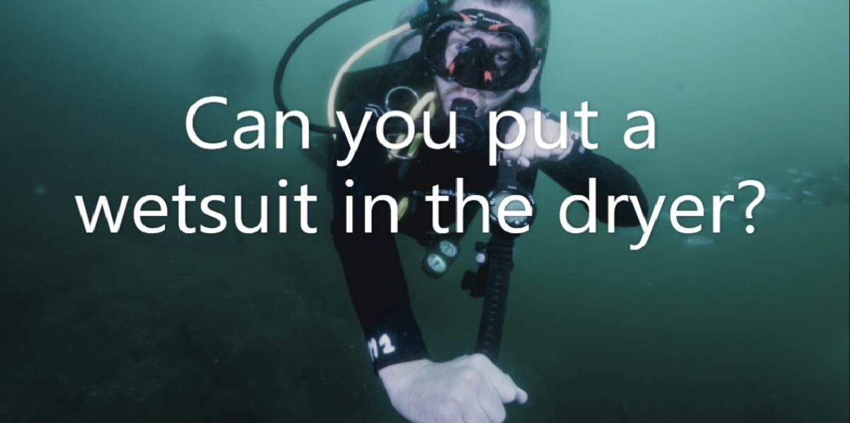 Can you put a wetsuit in the dryer?