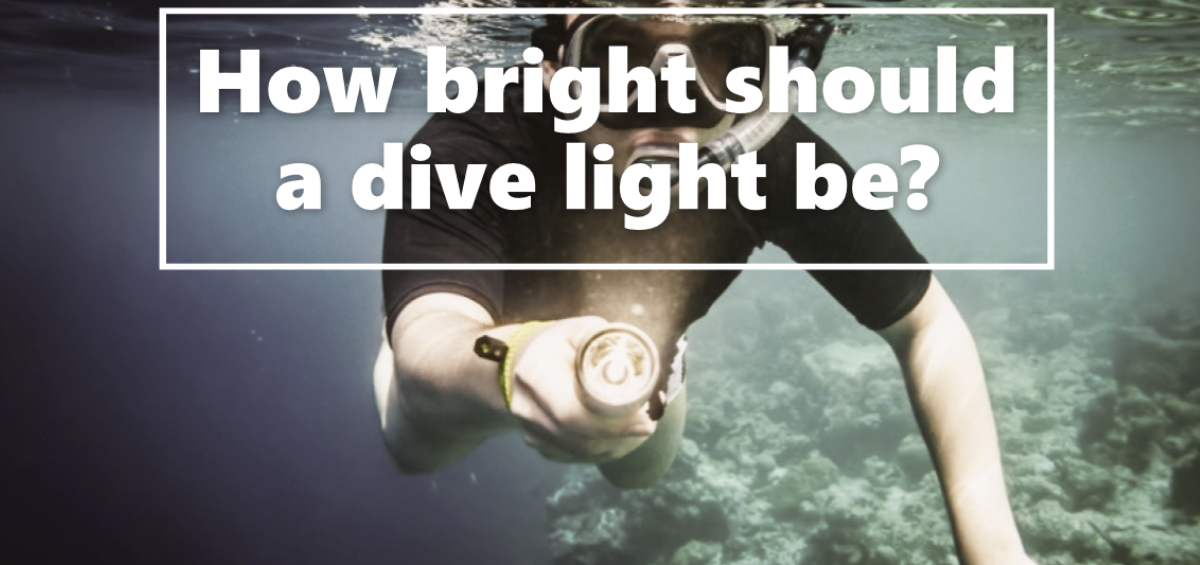How bright should a dive light be?
