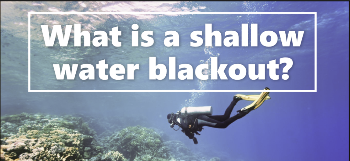 What is a shallow water blackout?