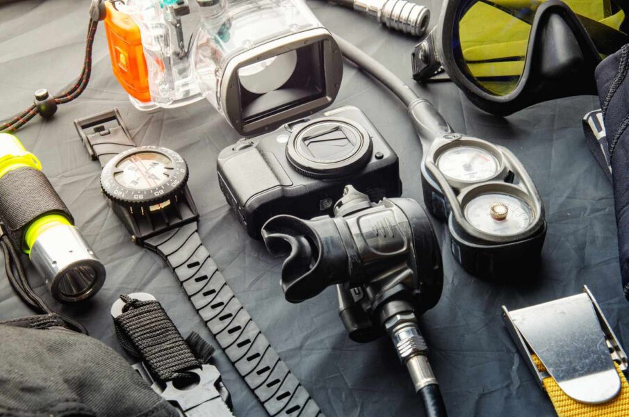 What scuba gear should I buy first?